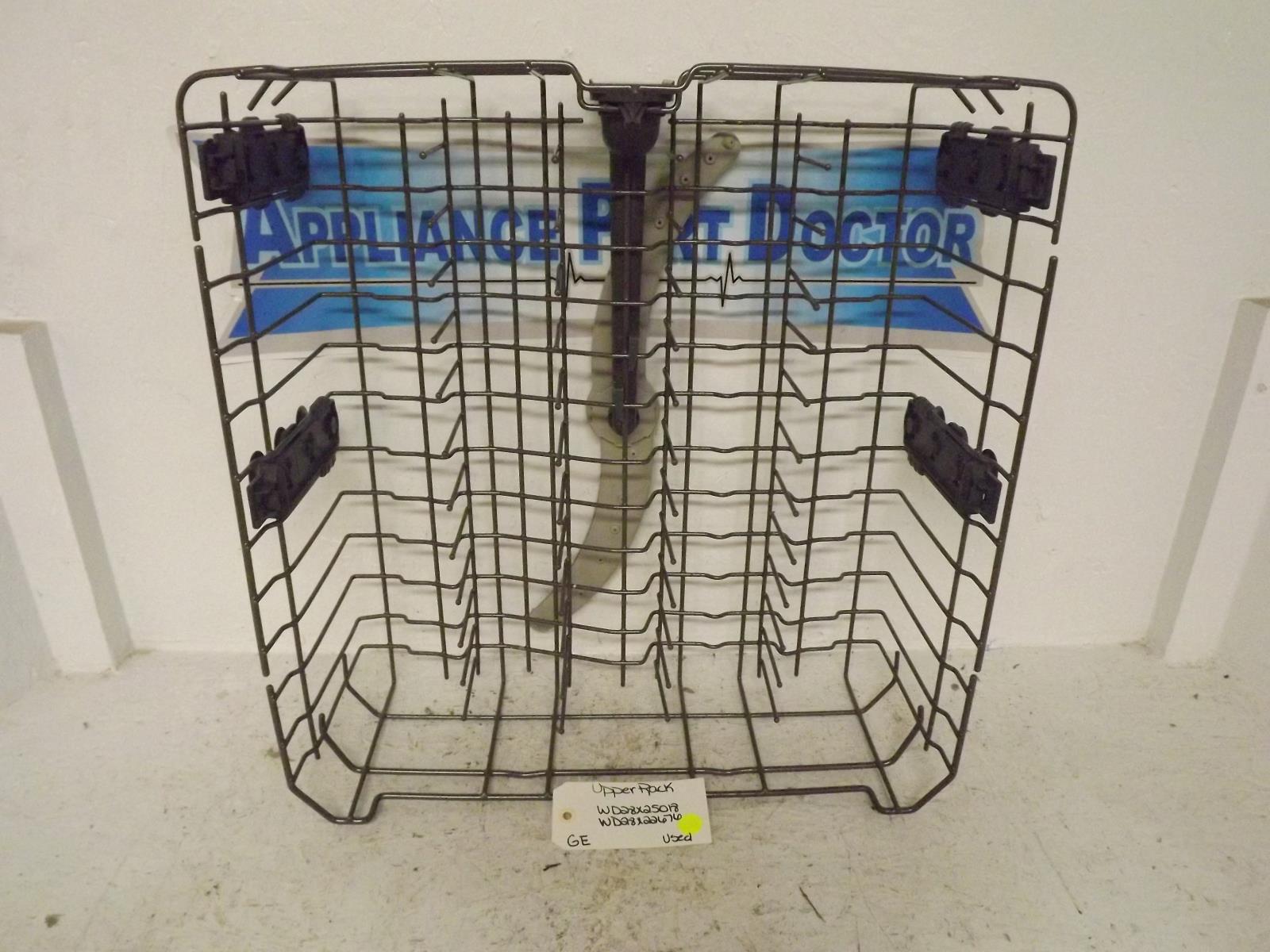 GE Dishwasher WD28X25018 WD28X22676 Upper Rack Used GE Dishwasher WD28X25018 WD28X22676 Upper Rack Used